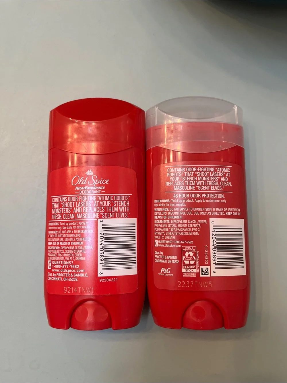 Old Spice Pure Sport High Endurance Deodorant Stick - Red